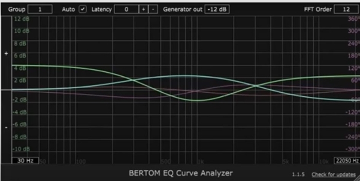 Free Bertom, EQ Curve Analyzer Download