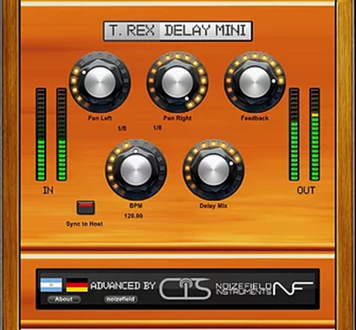 Max project. Delay VST. T Rex VST. Elastic VST. De Reverb VST.