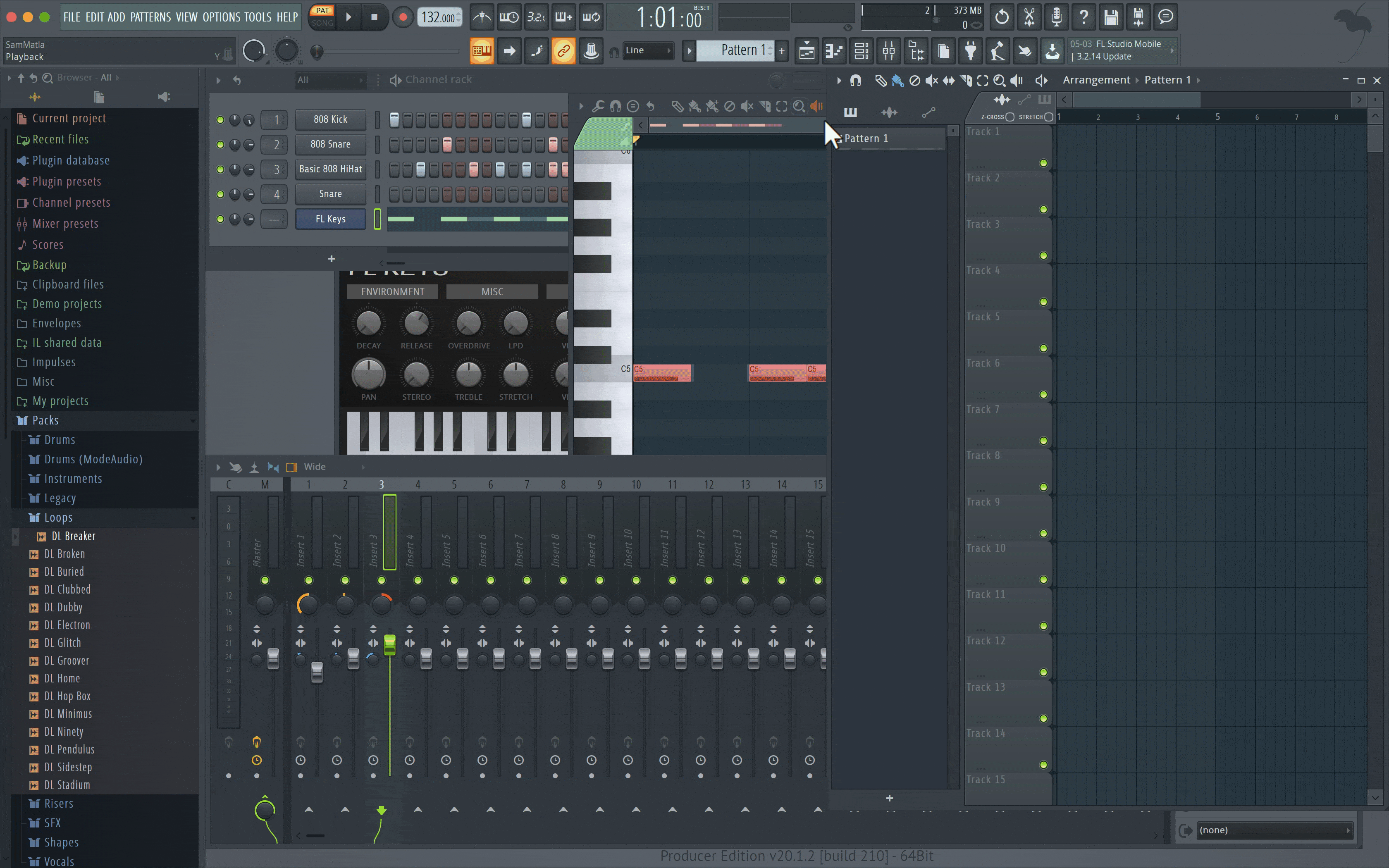 fl studio automation clip not working