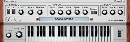 B Serrano Selena Instrument Download