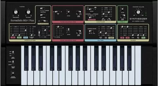 loopazon surrealistic MG1 Plus Synthesizer Cherry Audio Free Download