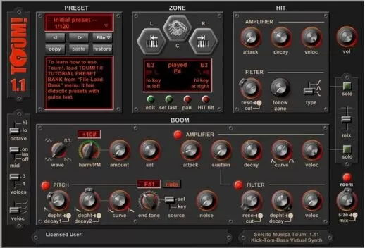 loopazon Toum Kick Tom Percussion Bass Synth Download